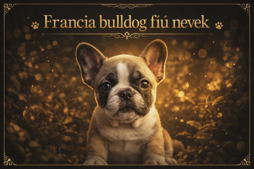 Francia bulldog fiú nevek – népszerű, cuki és különleges kutyanevek listája