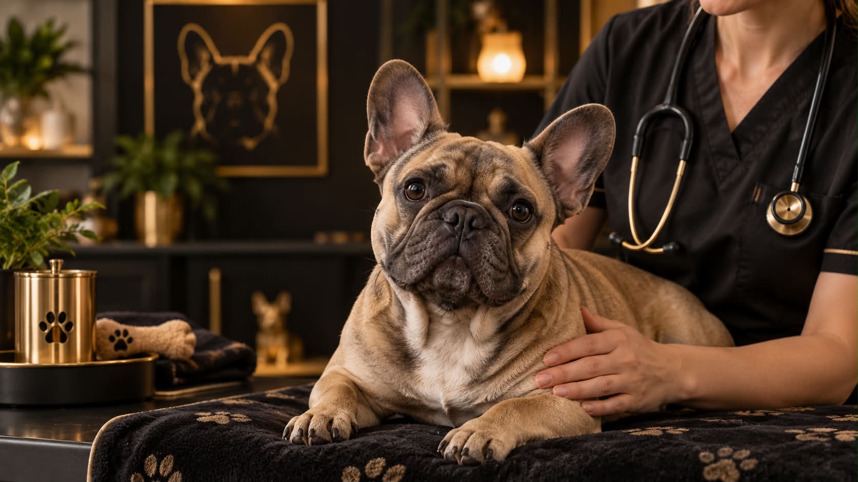 Francia bulldog egészség és állatorvosi vizsgálat